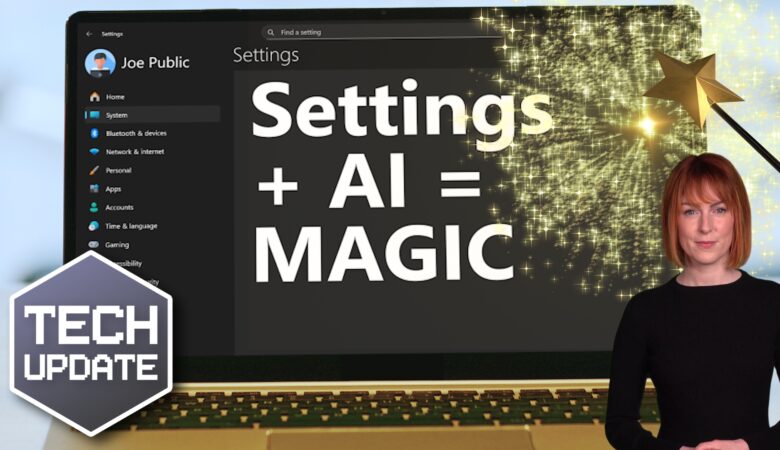 New: Windows 11 AI Agent helps with Settings