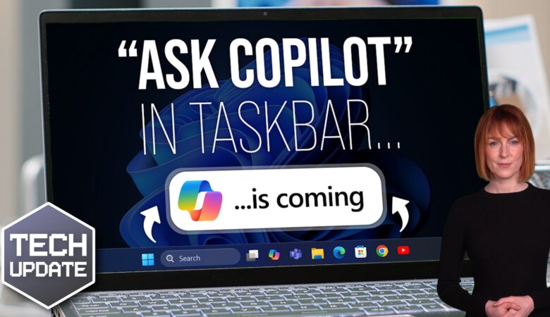 “Ask Copilot” is coming to your Taskbar (but only if you want it to)